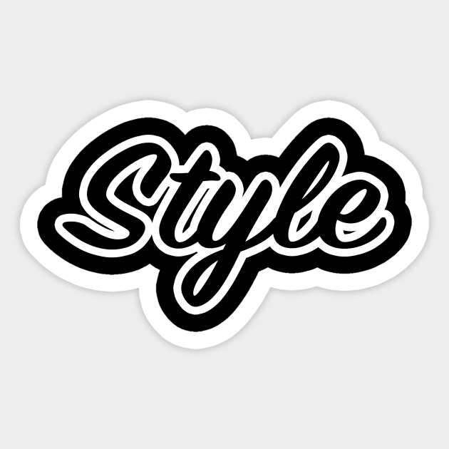 Style Sticker by lenn